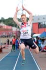 Greg Rutherford (GB) in the long jump at the European Athletics Team Championships.
